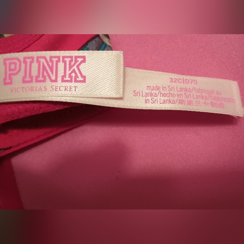 PINK Victoria's Secret Lightly Lined Bra + FREE GIFT - Picture 5 of 8